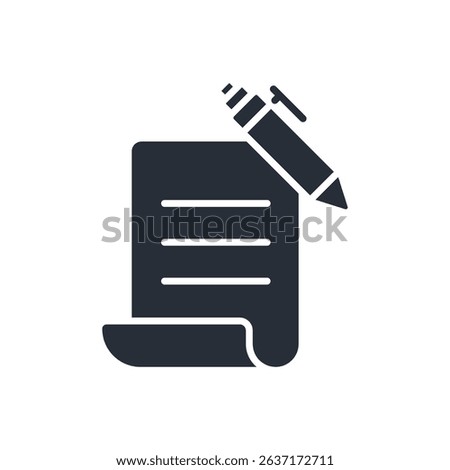 quotation icon. vector.Editable stroke.linear style sign for use web design,logo.Symbol illustration.