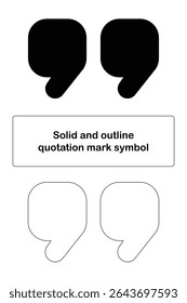 Quotation mark icon set. Quotation mark symbol. Double quotes at the end of words. PNG quote mark chat bubble icon vector flat text message symbol speech communication background design comment idea