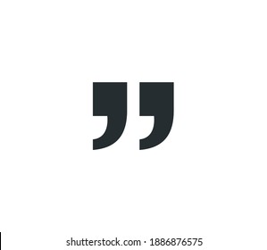 Ilustración de vectores de símbolo de símbolo de marca de cotización