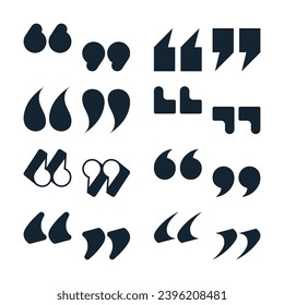 Quotation Mark, Set of Quotation Marks, Punctuation Marks
