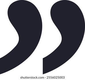 Quotation marks represent reported speech or a citation, indicating words spoken or written by someone else, fostering accurate communication