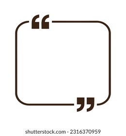 quotation related icon isolated on background