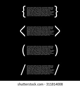 Quotation Text Bubbles