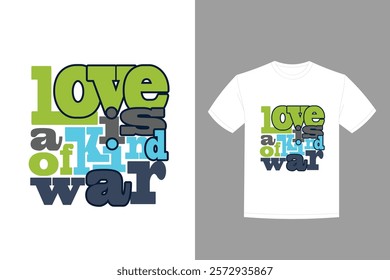 quote about love lettering t shirt design