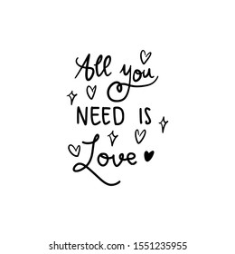 Quote All You Need is Love