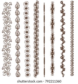 Quote, asterisk footnote icons. Hashtag social media and ampersand symbols. Programming logical operator AND sign. Speech bubble. Round buttons on transparent background. Vector