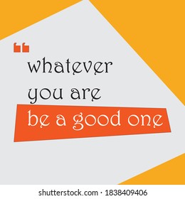 Quote background with motivating message Free Vector
