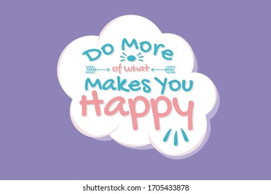 Quote background with motivating message Vector illustration