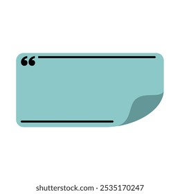 Diseño de caja de cotización. Marco de motivación para póster, Anuncio y presentación.
