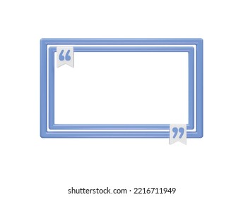 Angebotskasten, 3D-Illustration