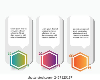 Quote chat quote conversation design 3 option
