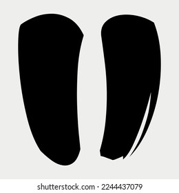 Quote commas icon vector illustration