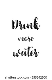 Quote Food calligraphy style. Hand lettering design element. Inspirational quote: 