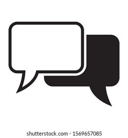 Quote frame banner callout text with combination vector icon