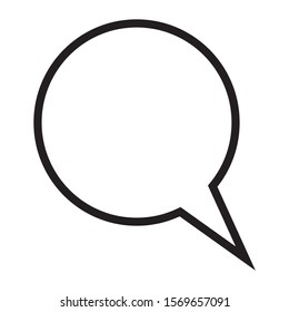 Quote frame banner callout text with combination vector icon