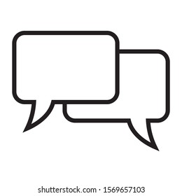 Quote frame banner callout text with combination vector icon