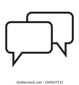 Quote frame banner callout text with combination vector icon