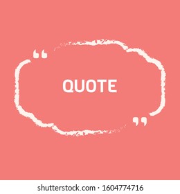 Quote frame design, quote background design, quote frame vector