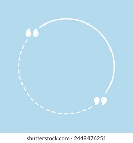 Quote in frame with quotation marks on colored background. Bubble quote boxes with brackets. Banners for quotation. Isolated text box for comment and message. Vector illustration.