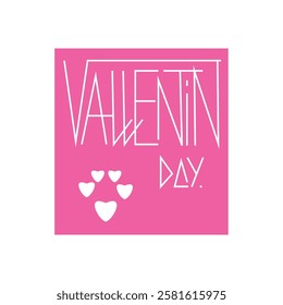 quote happy valentine day design typographic love poster