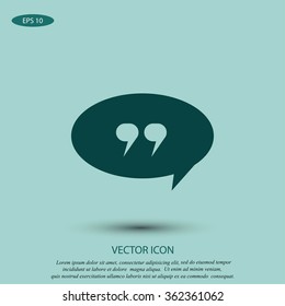 Quote icon