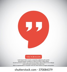 Quote icon