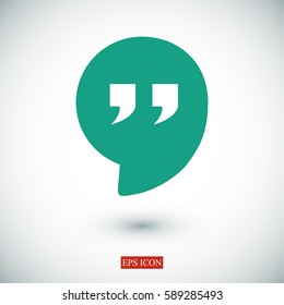 Quote icon, 