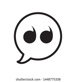 quote icon vector design simple template