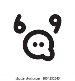 Quote Icon - Vector Illustration .