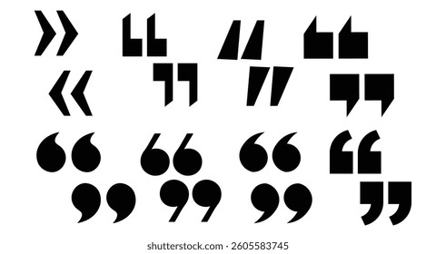 Quote icon vector illustration. vector eps10