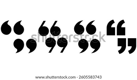 Quote icon vector illustration. vector eps10