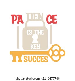 Quote illustration design about meaning of life in this word, never give up design for postcard, t-shirt, poster and other 