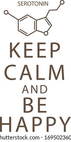 Quote. Keep calm and stay happy.