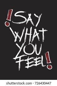 quote lettering vector poster colorful