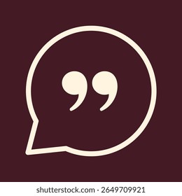 Quote Mark trendy useful important vector Illustration design lovely colorful background.eps