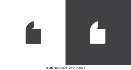 Quote marks vector icon. Quote icon symbol sign.
