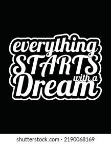 Quote motivation typography t-shirt for print. typographic lettering vertical design template