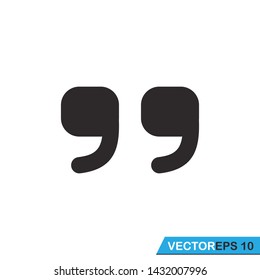 quote set  icon vector design template