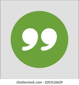 quote sign icon