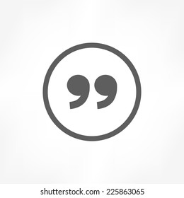 Quote Sign Icon