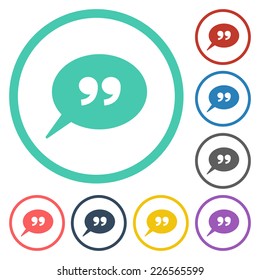 quote sign icon