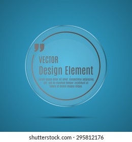Quote sign icon.