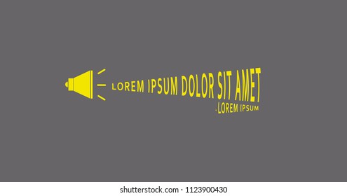 Quote Speaker Yellow