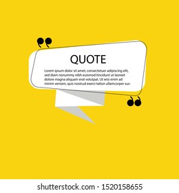 Vector Illustration Typography Design Remark Quote Stock Vector ...