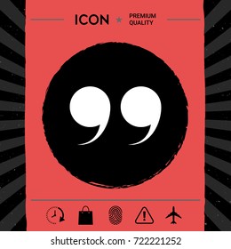 Quote symbol