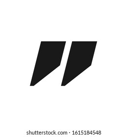 Quote Symbol for Graphic Design Projects