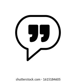 Quote Symbol for Graphic Design Projects