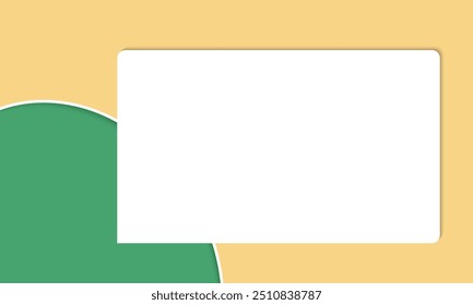Diseño de Plantilla de la cita. fondo beige pastel, textura de color de papel. Plantilla de hoja de papel blanco en blanco. Diapositiva de presentación de negocios moderna. Diseño de Anuncio de Web limpio y simple. Antecedentes del anuncio
