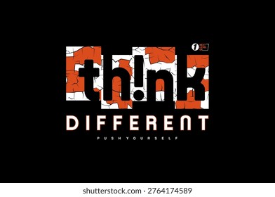 quote think different letter art 
