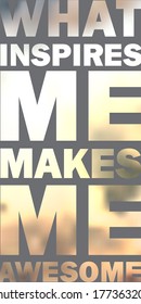 Quote Typographical landscape Background, vector design.